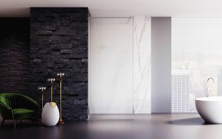 Душевая перегородка Veconi Korato KR-81F, 1100x2000, хром, стекло рифленое осветлённое