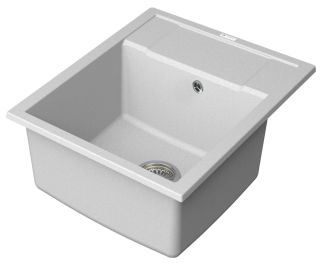 Мойка кухонная Point Римо PN3010W 60 см белый