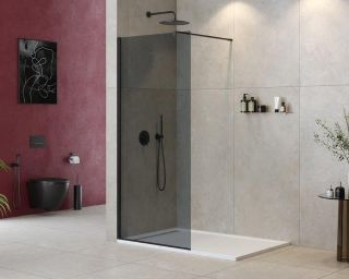 Душевая перегородка CEZARES LIBERTA-L-1-100-120-GR-Cr