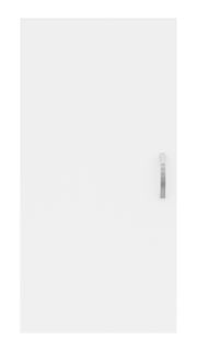 Подвесной шкаф - пенал Misty Лилия 40см универсальный белый