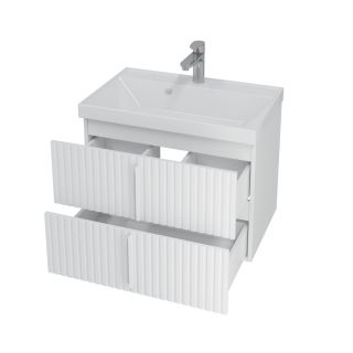 Подвесная тумба под раковину Санта Юпитер 700366 70 см белый