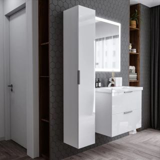 Пенал Бриклаер Хелена 4627125416378 30 см белый