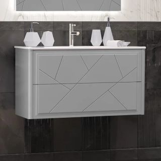 Тумба под раковину Opadiris Луиджи 00-00005940 серая матовая