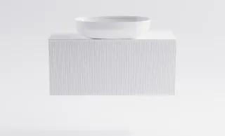 Тумба с раковиной Astra-Form М-40 Slim 4631177716072 90 см белый матовый