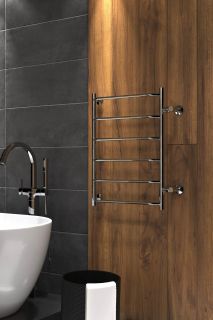 Полотенцесушитель водяной Indigo Roof LRSW80-60-б/п-50 80x60 см хром