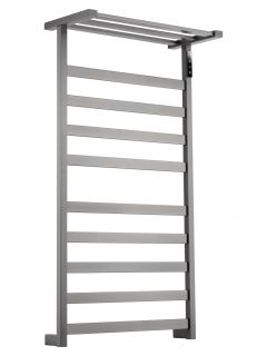 Полотенцесушитель электрический Wonzon & Woghand Frankfurt WW-1029-GM 48x90 см тёмный графит