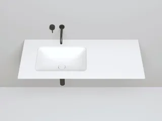 Встраиваемая раковина Salini Marea 06 S-Stone 1802206M 55см белый матовый