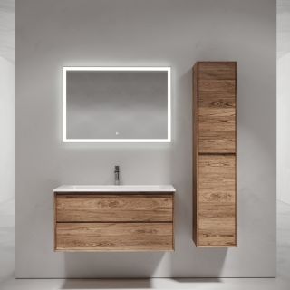 Подвесная тумба под раковину Sancos Marmi 2.0 MR2.0100ECH 99см дуб чарльстон