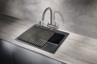 Ролл-мат для кухонной мойки Milacio Ultra MCU.4533.GM воронёная сталь