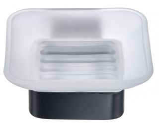 Мыльница Milacio Ultra MCU.952.MB чёрный матовый