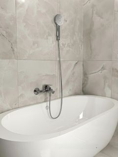 Смеситель для ванны Knotlor KN-14, хром