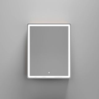 Зеркальный шкаф с LED подсветкой Sancos Mirror MI60EG 59см дуб галифакс натуральный