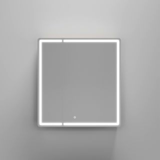 Зеркальный шкаф для ванной с подсветкой Sancos Mirror MI70EG 70 см дуб галифакс натуральный