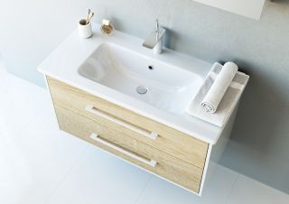 Раковина Lemark Эйфория 640177 белая 80 см