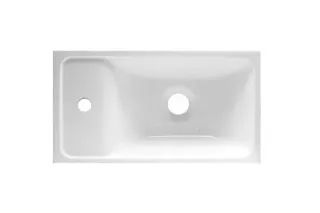 Подвесная раковина Эстет Mini silk ФР-00014947 40см белый