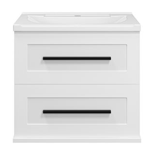 Подвесная тумба под раковину Misty Модерн 60см белый