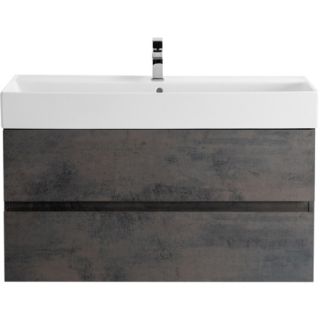 База под раковину Cezares подвесная с двумя выкатными ящиками, Ossido, 1000x460x500, MOLVENO 46-100-2C-SO-OSS
