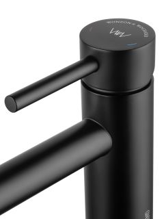 Смеситель для раковины Wonzon & Woghand WW-H9089-MB чёрный матовый