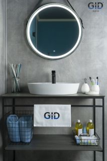 Раковина Gid N9436 51150 накладная белая 55x40x10.5