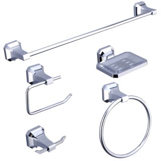 Набор аксессуаров Frap F211-5 хром