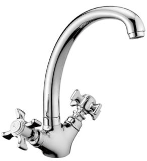 Смеситель для кухни Haiba HB4724 хром