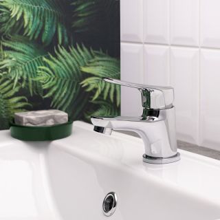 Смеситель для раковины BOOU B8290-1J хром