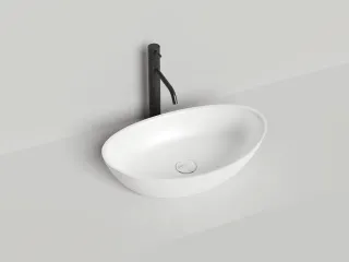 Накладная раковина Salini Noemi S-Sense 1101103GRH 56см RAL снаружи