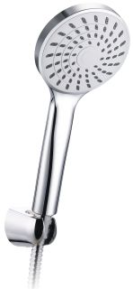 Душевая лейка BOOU F050SET с держателем хром