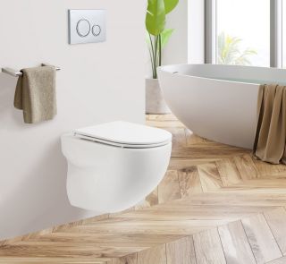 Унитаз подвесной BelBagno Onda BB066CHR