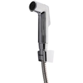 OneLife by Orange P01-022cr полимерный смеситель для раковины с гигиеническим душем, хром