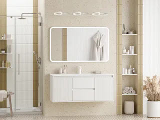 Подвесная тумба под раковину Brevita Wine 75 Win-09120-04-01-2Я белый