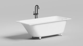 Ванна из искусственного камня Salini Orlanda S-Sense 102015G 160x70см белый глянцевый