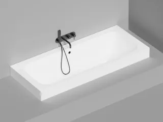 Ванна из искусственного камня Salini Orlanda Axis S-Sense 103211GRF 190x80см RAL полностью