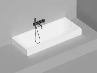 Ванна из искусственного камня Salini Orlanda Kit S-Sense 102115GRF 160x70см RAL полностью