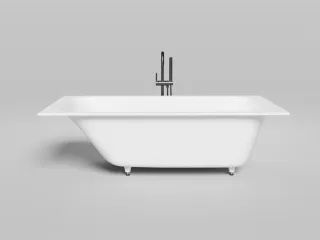 Ванна из искусственного камня Salini Orlanda Kit S-Stone 102122MRF 180x80см RAL полностью