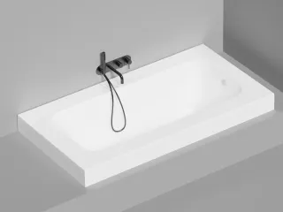 Ванна из искусственного камня Salini Orlanda Plus S-Stone 102024MRF 190x100см RAL полностью