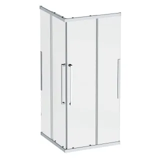 Душевой уголок AM.PM Func  W84G-403-9090-MT 90х90 см профиль хром