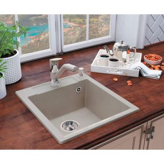 Мойка кухонная Polygran ARGO-460 песочный 444706