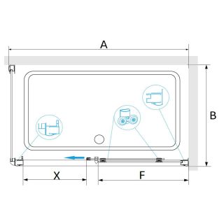 Душевой уголок RGW PA-245B 410824580-14 800x1000