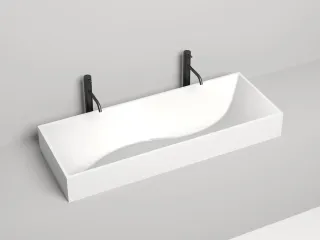 Накладная раковина Salini Sonata S-Stone 1401201MRH 120см RAL снаружи