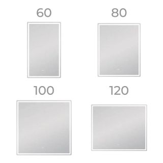 Зеркало с подсветкой Vigo Roberta Luxe 294 80 см