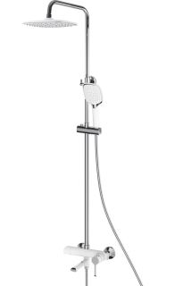 Душевая стойка Shevanik S6036F белый/хром
