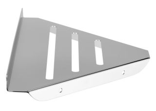 Полка угловая Swedbe Attribut 9802 30см хром