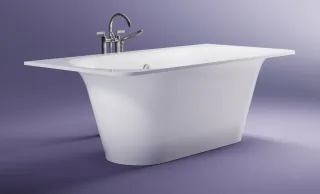 Ванна из искусственного камня Astra-Form Прима 01010037 185x90 см белый глянец