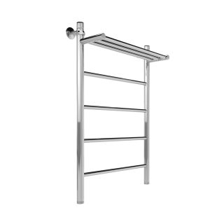 Полотенцесушитель водяной Indigo Line LLSHW80-50P с полкой 80x50 см хром