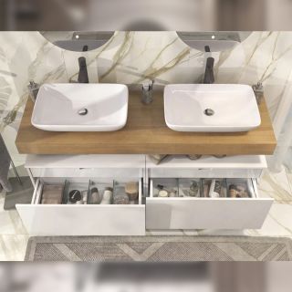 Столешница Velvex Unit 160, дуб карпентер