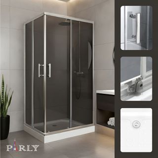 Душевой уголок с поддоном PARLY QZ71S N (70х100х195)
