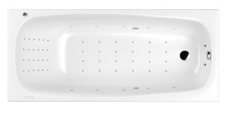 Гидромассажная ванна Whitecross Layla 0102.180080.100.NANO.CR 180x80см Nano хром