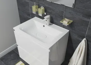 Раковина Эстет Bali silk ФР-00014910 65см белый