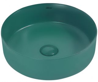 Раковина ABBER Bequem AC2108MBG 36см тёмно-зелёный матовый